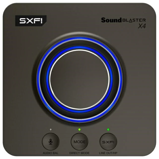Зовнішня звукова карта Creative Sound Blaster X4 USB-C (70SB181500000)