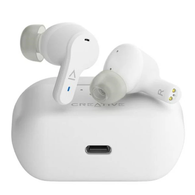 Навушники Creative Zen Air Pro White Bluetooth 5.3 ANC (51EF1090AA000)