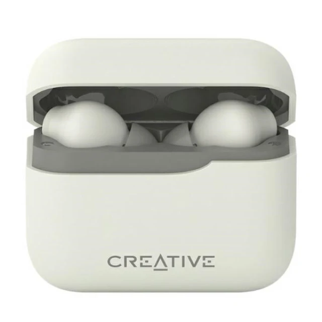 Навушники Creative Zen Air Plus Bluetooth 5.3 ANC Creme (51EF1100AA000)