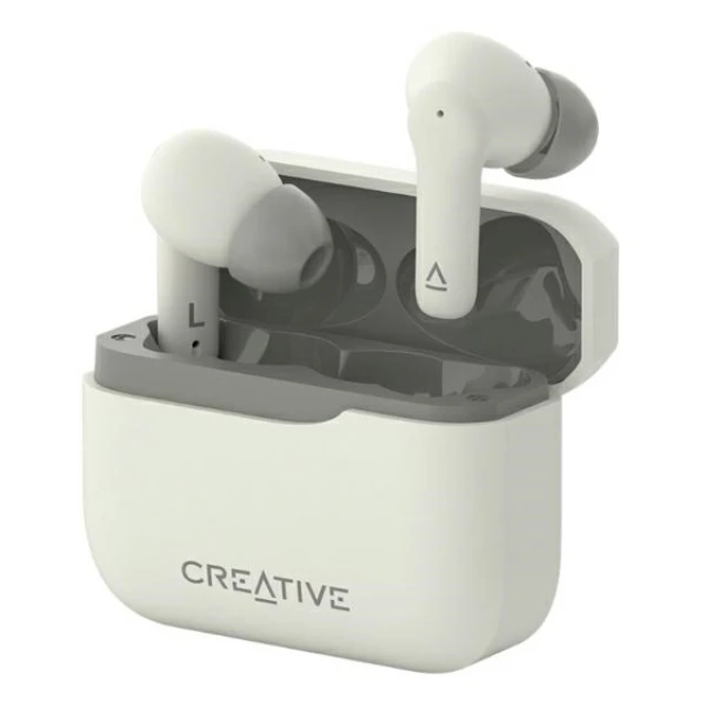 Навушники Creative Zen Air Plus Bluetooth 5.3 ANC Creme (51EF1100AA000)