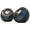 Колонки для комп'ютера Creative Pebble X 2.0 Black USB-C з підсвічуванням RGB (51MF1715AA000)