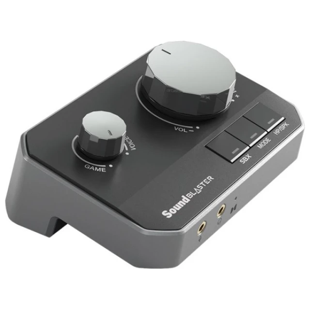 Зовнішня звукова карта Creative Sound Blaster G8 з функцією мікшування Black (70SB190000000)
