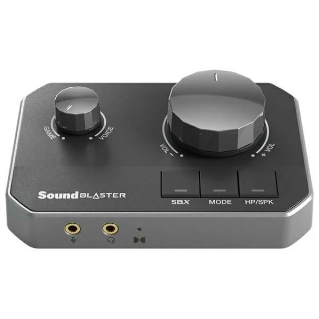 Зовнішня звукова карта Creative Sound Blaster G8 з функцією мікшування Black (70SB190000000)
