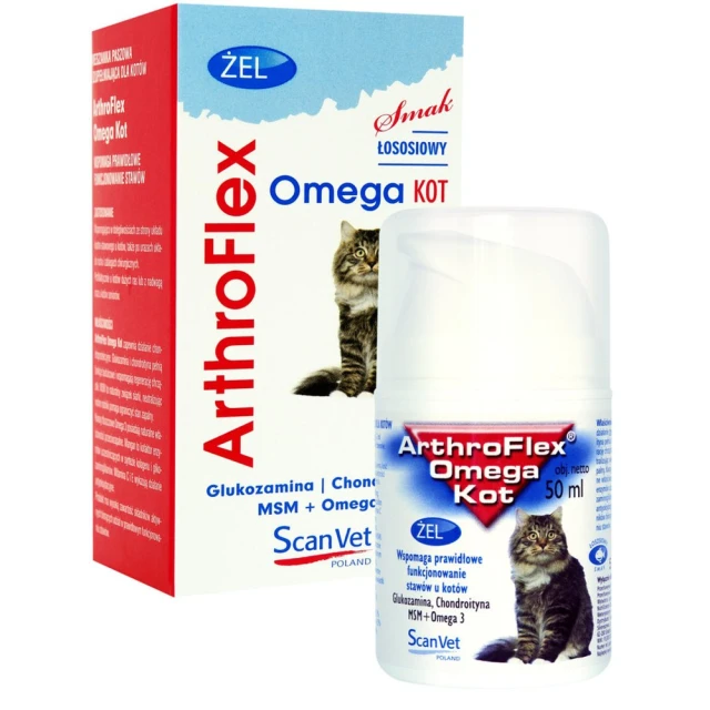 Гель для котів Scanvet ArthroFlex Omega Kot для суглобів 50 мл (5391525732923)