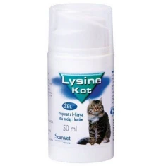 Гель для котів Scanvet Lysine з L-лізином 50 мл (5391525733227)
