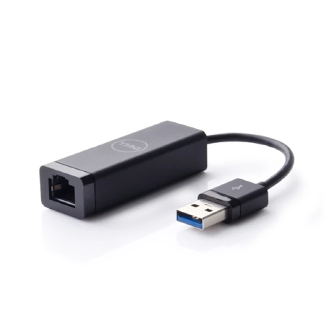 Адаптер Dell USB-A 3.0 to Ethernet Black (5397063566679)