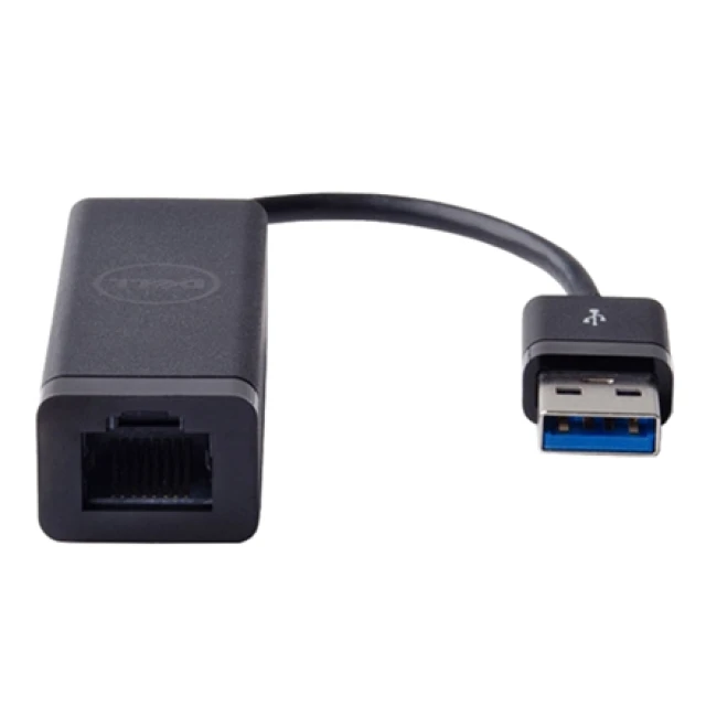 Адаптер Dell USB-A 3.0 to Ethernet Black (5397063566679)