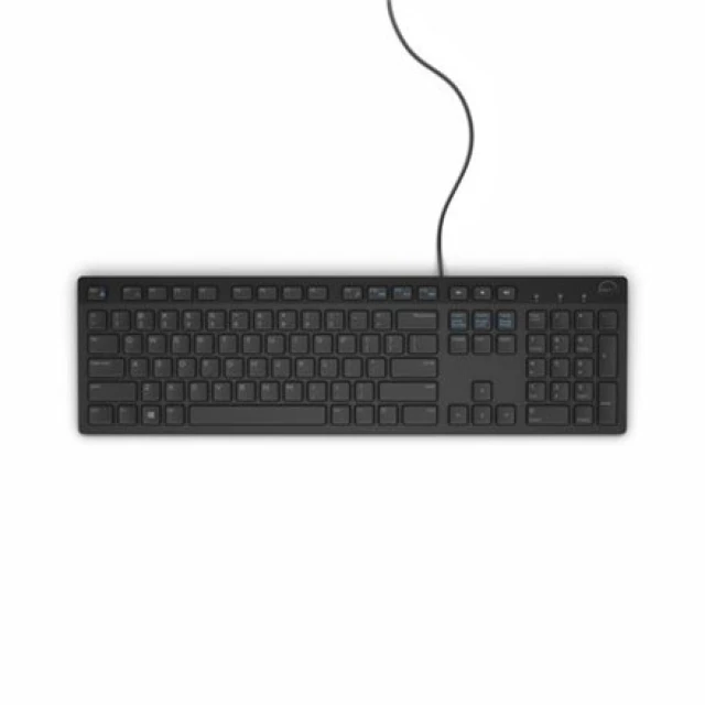 Клавіатура Dell KB216 Standard USB естонська розкладка Black (5397063710065)