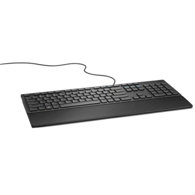Клавіатура Dell KB216 мультимедійна провідна польська розкладка Black (5397063745616)