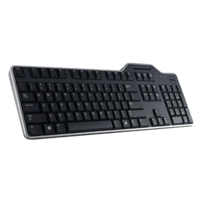 Клавіатура Dell KB813 зі зчитувачем смарт-карт дротова EN розкладка Black (5397063800728)