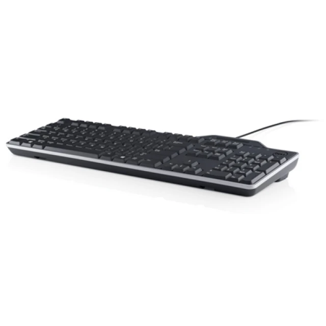 Клавіатура Dell KB813 зі зчитувачем смарт-карт дротова EN розкладка Black (5397063800728)