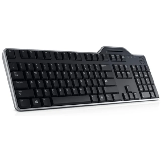 Клавіатура Dell KB813 зі зчитувачем смарт-карт дротова EN розкладка Black (5397063800728)