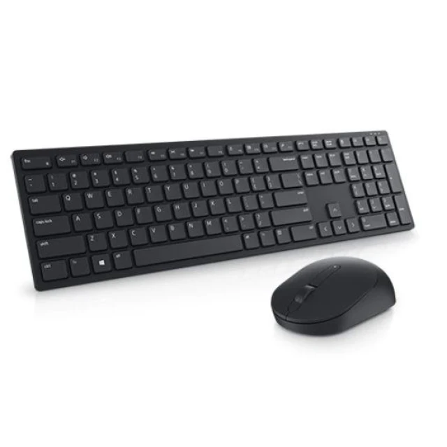 Комплект клавіатура + миша Dell Pro Keyboard and Mouse KM5221W бездротовий US розкладка Black (5397184494707)