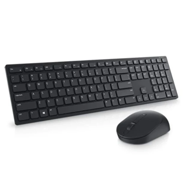 Комплект клавіатура + миша Dell Pro KM5221W бездротовий естонська розкладка Black (5397184494806)