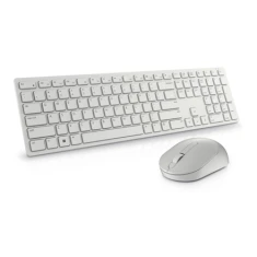 Комплект клавиатура + мышь Dell KM5221W Pro беспроводной US раскладка White (5397184514412)