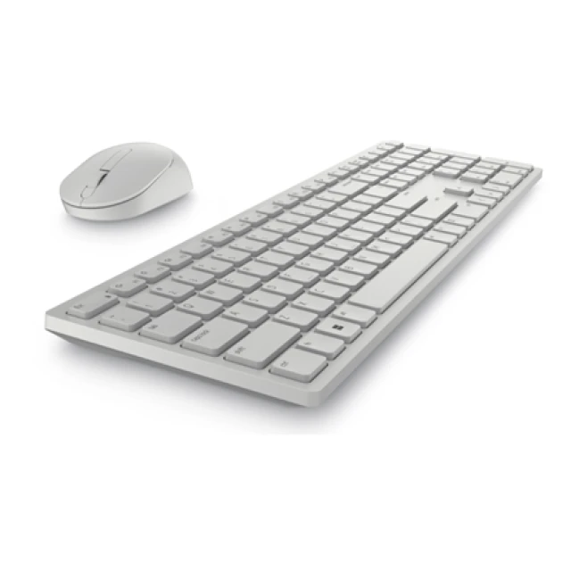 Комплект клавиатура + мышь Dell KM5221W Pro беспроводной RU раскладка White (5397184514542)