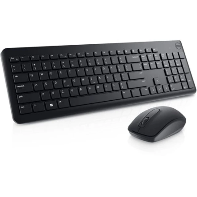 Комплект клавіатура + миша Dell KM3322W бездротовий естонська розкладка Black (5397184621073)