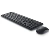 Комплект клавіатура + миша Dell KM3322W бездротовий RU розкладка Black (5397184621103)