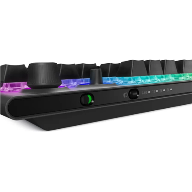 Клавіатура Dell Alienware Tri-Mode AW920K бездротова ігрова RGB LED US розкладка Cherry MX Red Bluetooth Dark Side of the Moon (5397184790373)