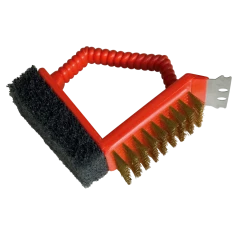 Щетка для гриля Barbecook 3 в 1 24 шт Red (5400269210281)