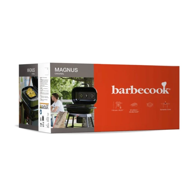 Вугільний гриль Barbecook Magnus Original 85 x 64 x 110 см Black (5404035700754)