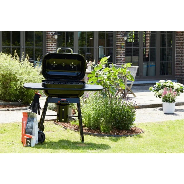 Гриль вугільний Barbecook Magnus Premium 85 x 64 x 110 см Black (5404035700778)