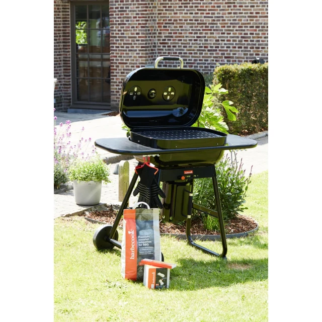Гриль вугільний Barbecook Magnus Premium 85 x 64 x 110 см Black (5404035700778)
