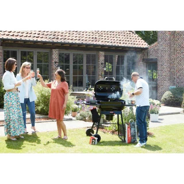 Гриль вугільний Barbecook Magnus Premium 85 x 64 x 110 см Black (5404035700778)