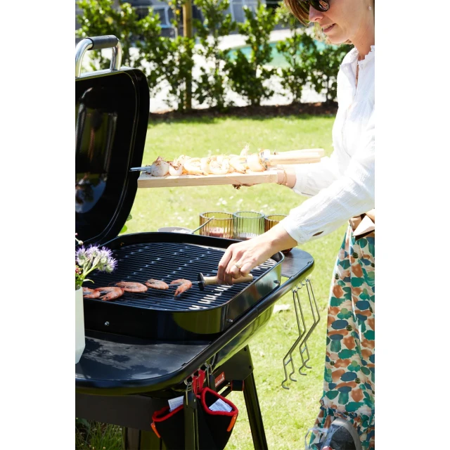 Гриль вугільний Barbecook Magnus Premium 85 x 64 x 110 см Black (5404035700778)