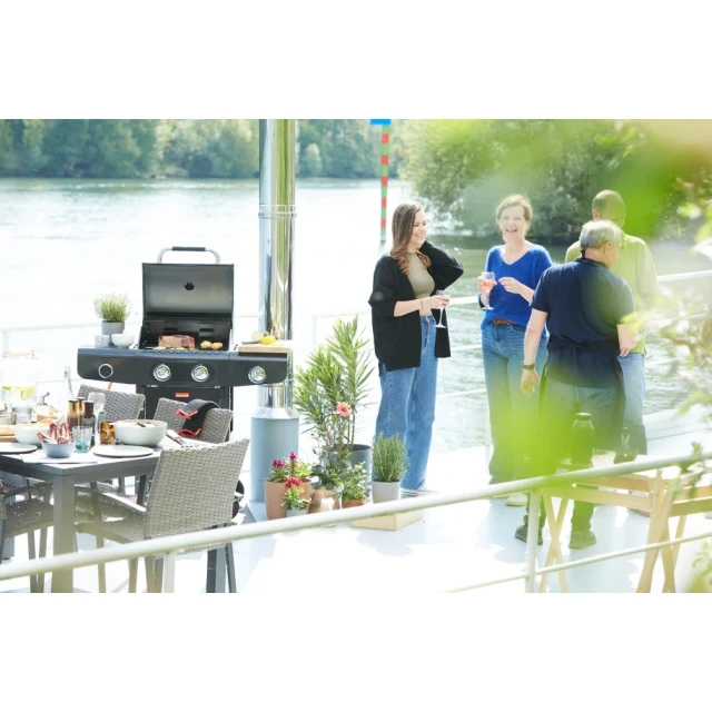 Газовий гриль Barbecook Siesta 210 Graphite (5404035700822)