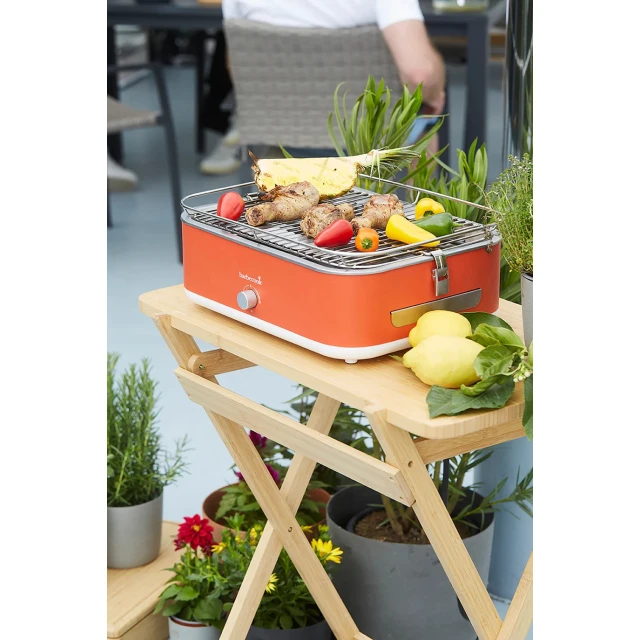 Електрогриль Barbecook E-Carlo BC-ELE-1001 настільний 2500 Вт Red (5404035708033)