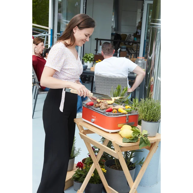 Електрогриль Barbecook E-Carlo BC-ELE-1001 настільний 2500 Вт Red (5404035708033)