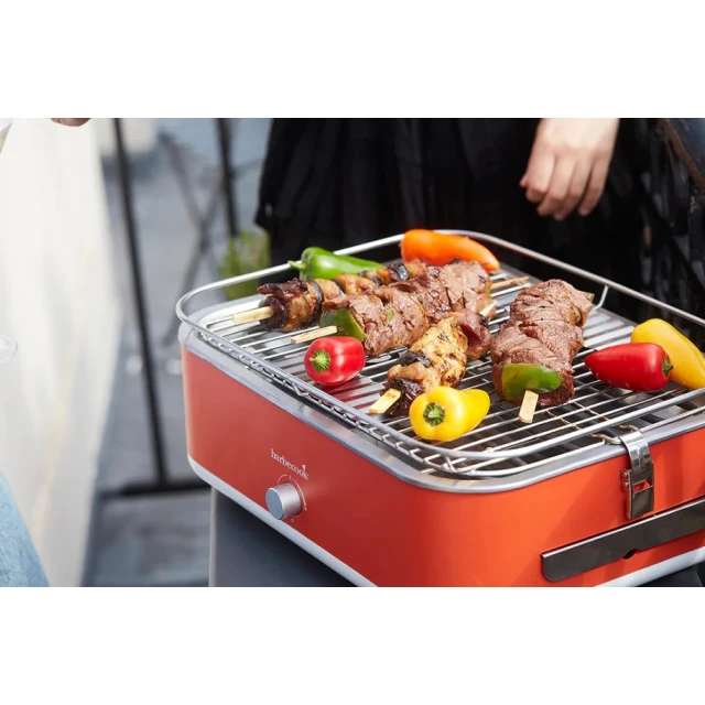 Електрогриль Barbecook E-Carlo BC-ELE-1001 настільний 2500 Вт Red (5404035708033)
