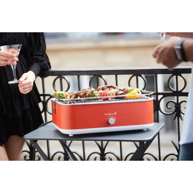 Електрогриль Barbecook E-Carlo BC-ELE-1001 настільний 2500 Вт Red (5404035708033)