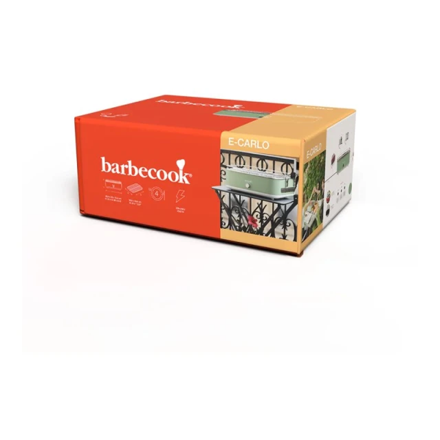 Електрогриль Barbecook E-Carlo BC-ELE-1002 2500 Вт Green (5404035708040)