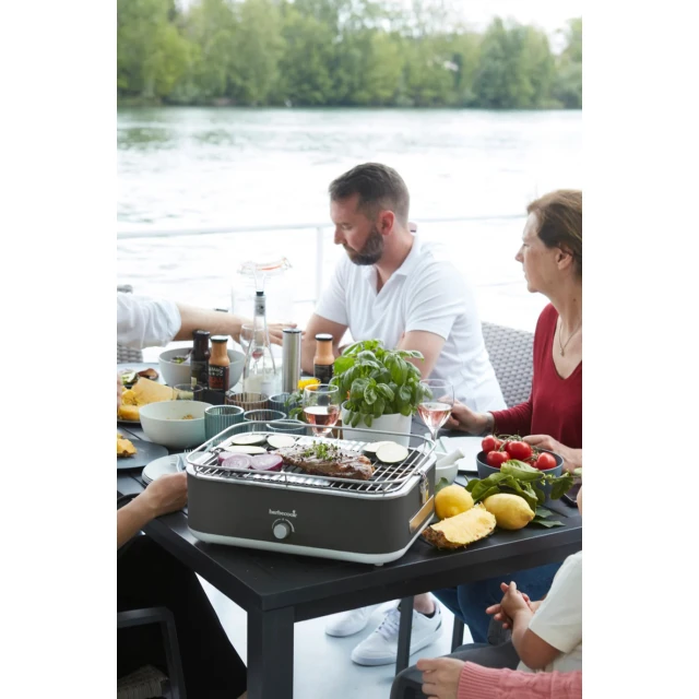Електрогриль Barbecook E-Carlo BC-ELE-1003 2500 Вт Midnight Grey (5404035708057)