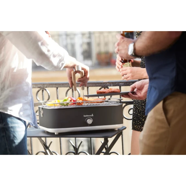Електрогриль Barbecook E-Carlo BC-ELE-1003 2500 Вт Midnight Grey (5404035708057)