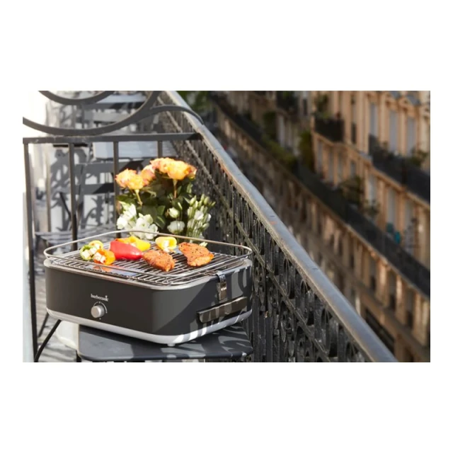 Електрогриль Barbecook E-Carlo BC-ELE-1003 2500 Вт Midnight Grey (5404035708057)