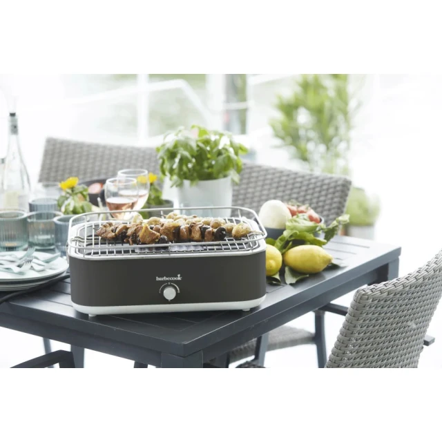 Електрогриль Barbecook E-Carlo BC-ELE-1003 2500 Вт Midnight Grey (5404035708057)