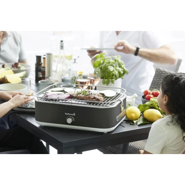 Електрогриль Barbecook E-Carlo BC-ELE-1003 2500 Вт Midnight Grey (5404035708057)