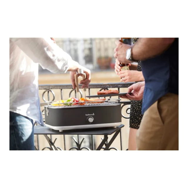 Електрогриль Barbecook E-Carlo BC-ELE-1003 2500 Вт Midnight Grey (5404035708057)