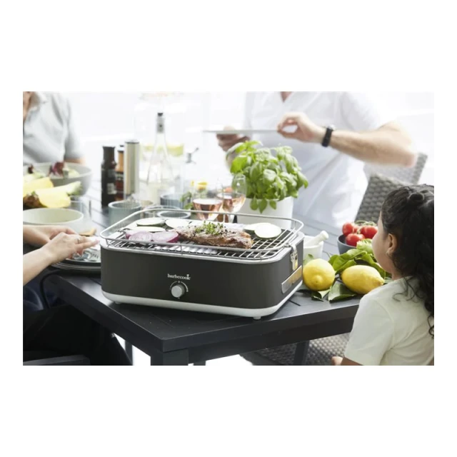 Електрогриль Barbecook E-Carlo BC-ELE-1003 2500 Вт Midnight Grey (5404035708057)