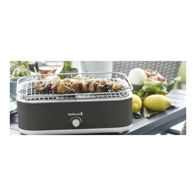 Електрогриль Barbecook E-Carlo BC-ELE-1003 2500 Вт Midnight Grey (5404035708057)