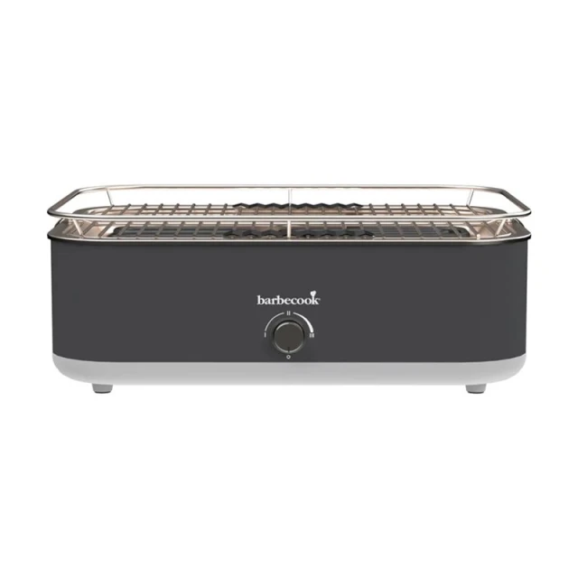 Електрогриль Barbecook E-Carlo BC-ELE-1003 2500 Вт Midnight Grey (5404035708057)