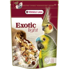 Корм для великих та середніх папуг Versele-Laga Exotic Light з прожареними зернами 750 г (5410340217832)