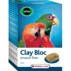 Мінеральна кормова добавка для папуг Versele-Laga Clay Bloc Amazon River 550 г (5410340240571)