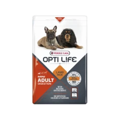 Сухий корм для собак Versele-Laga Opti Life Adult Digestion Mini з ягням і рисом 2,5 кг (5410340311349)