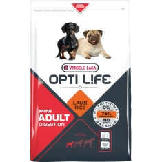 Сухий корм для собак Versele-Laga Opti Life Adult Digestion Mini з ягням і рисом 7,5 кг (5410340311356)
