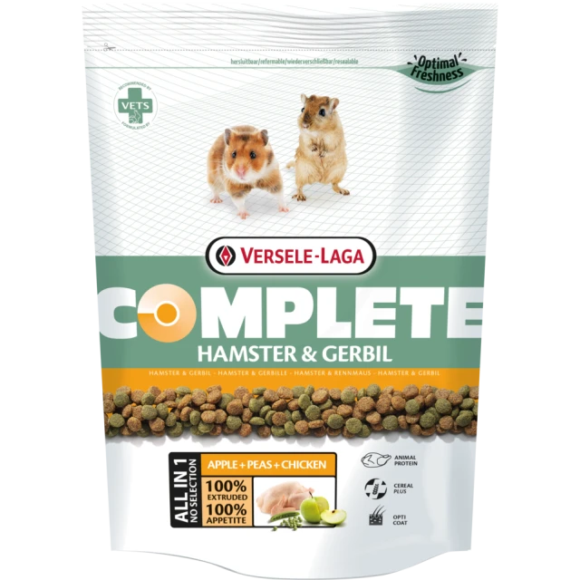 Екструдований корм для хом'яків Versele-Laga Hamster&Gerbil Complete 500 г (5410340612965)