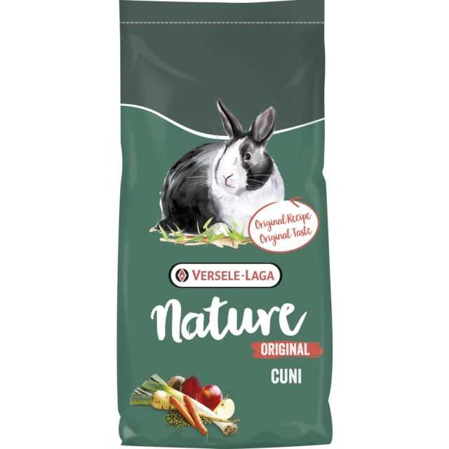Сухий корм для кроликів Versele-Laga Cuni Nature Original 9 кг (5410340614549)